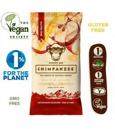 Chimpanzee Енергиен десерт Ябълка и Джинджифил 55g