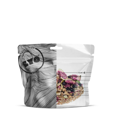 LYO Каша от овес с кокосово мляко, боровинки, смокини и чиа 300g