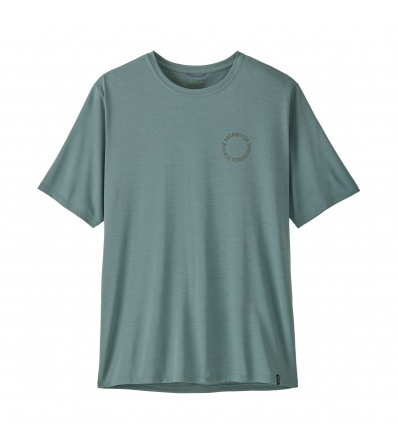 Тениска Patagonia Capilene Cool Daily Shirt - Spoke Stencil M's