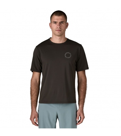 Тениска Patagonia Capilene Cool Daily Shirt - Spoke Stencil M's