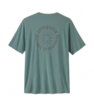 Тениска Patagonia Capilene Cool Daily Shirt - Spoke Stencil M's