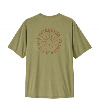Тениска Patagonia Capilene Cool Daily Shirt - Spoke Stencil M's