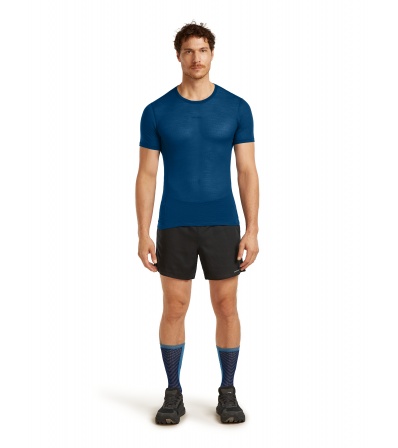 Тениска Icebreaker Merino Blend 75 Cool-Lite Featherlight SS Crewe M's