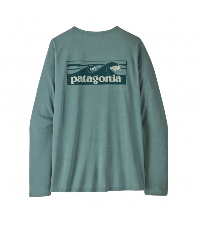 Блуза Patagonia Long Sleeved Capilene Cool Daily Shirt - Boardshort Logo W's