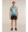 Тениска Icebreaker Merino Blend 75 Cool-Lite Featherlight SS Crewe AOP M's